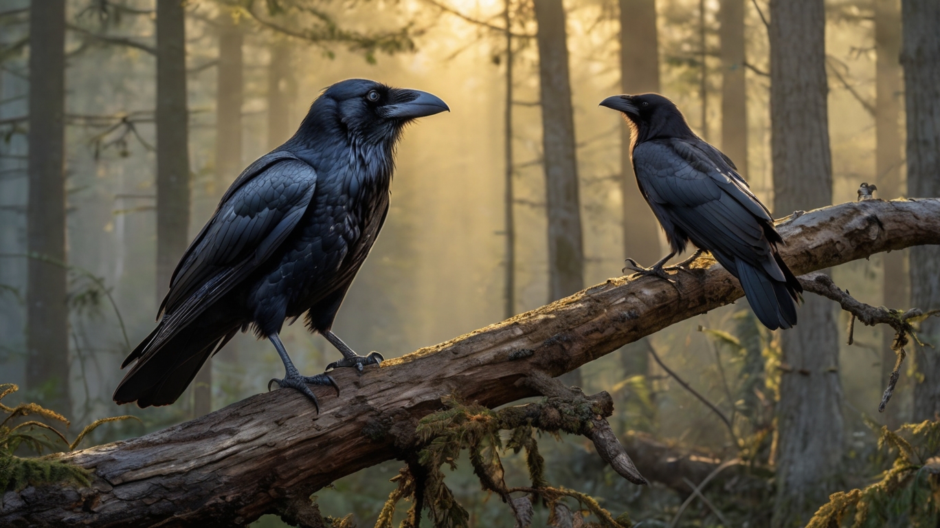 Crow vs. Raven: Unraveling the Mysteries of These Intelligent Birds